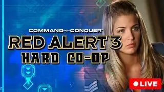 Red Alert 3 | Co-op Story #2 | Hard | Allies | The Shark and the Lure