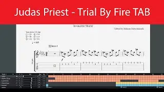 Judas Priest - Trial By Fire Guitar Tab(Eb Standard)