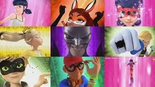 Miraculous Ladybug - All Transformations HD! [With Ice Transformation]