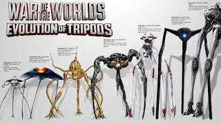 Evolution of Tripods in War of the Worlds (1950-2025)
