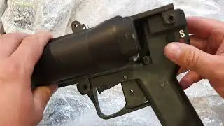 Немецкий airsoft гранатомет и гильзы Г203Д