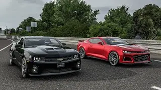 Forza 7 Drag race: 2012 Camaro ZL1 (921hp) vs 2017 Camaro ZL1 (989hp)