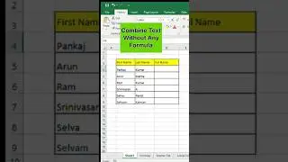 Excel Trick and Tips, Unlock the screates with shortcut 
