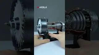Powerful turbofan engine model comes from Airbus A380