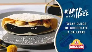 Wrap hack dulce de chocolate y galletas