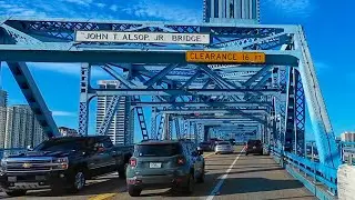 Driving over the Main Street Bridge • John T. Alsop Jr. • Jacksonville Florida
