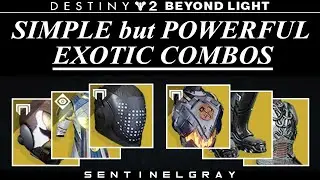 EASY Exotic Combos for New Players || Destiny 2