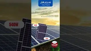 JA Solar Panels