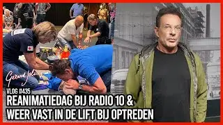 REANIMATIEDAG BIJ RADIO 10 & WEER VAST IN DE LIFT BIJ OPTREDEN - GERARD JOLING - VLOG #435