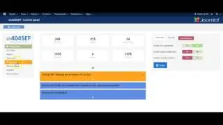 Using sh404sef to fix 404 errors joomla 3