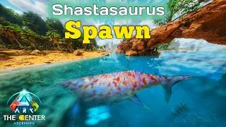 How To Spawn in a Shastasaurus in Ark The Center Ascended || Spawn COMMAND