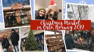CHRISTMAS MARKET IN OSLO, NORWAY 2019 | NORWEGIAN TRADITIONS | CHRISTMAS AROUND THE WORLD