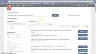 Finding Scholarly Sources in JSTOR