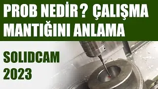 Prob Nedir? Çalışma Mantığını Anlama | SolidCAM 2023