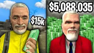 You start with $15k (SO I STARTED 1,000 TIMES)