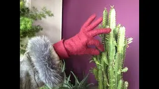 A tutorial on making felted gloves. Part 2.