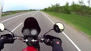 Дальнячек на ИЖ Планета 5 Голубушка