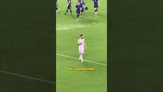 First Time Seeing Messi