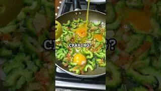 Craving? Ampalaya with eggs #shorts