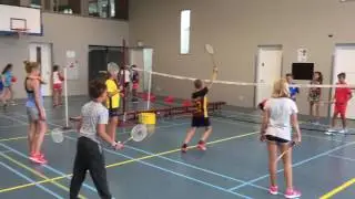 Eerste gymles groep 8a