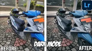 🔴Cara Edit Foto Filter DARK MODE Menggunakan Aplikasi Lightroom | Sobat Editor