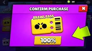 FREE BOX OPENING - 100% Brawl pass - Brawl Stars