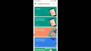 Tutorial mengganti atau merubah nama akun Google class room