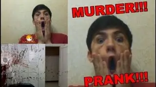 REACTION PEOPLE TO MURDER | CHATROULETTE