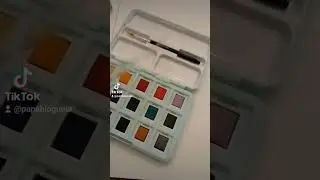 Testé des aquarelles d'Action