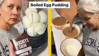Momma makes homemade chocolate pudding for my aunt to try…her reaction was…
