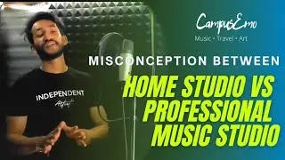 Misconception Between Home Studio And Professional Music Studio || #YoutubeShorts