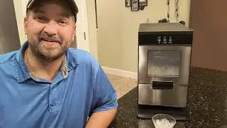 REVIEW of the Newair Self cleaning Countertop Ice Maker
