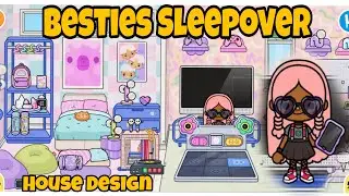 Besties Sleepover😍 | Full House Design Idea | Toca Boca Code | Free Code