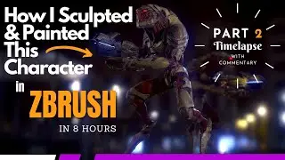 Sculpting an Alien Solider asset - Part 2 [Armor Blockout]