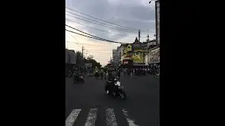 Info jogja update hari ini Sabtu 6 Maret Jogja macet parah karna ada Demo.