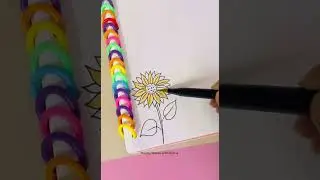 Easy Border Design #notebookdecoration #borderdesign #diy