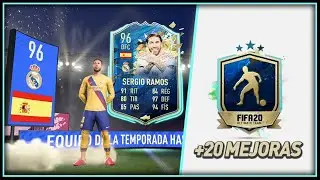 😱ABRO +20 MEJORAS DOBLES Y SALE +96 TOTS EN FIFA 20 ULTIMATE TEAM