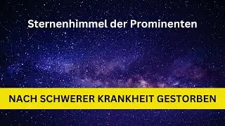 Am 25. Mai 2023 Verstorben - Sportler starb nach schwerer Krankheit