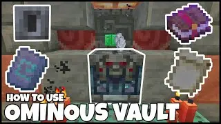 How To Use The OMINOUS VAULT MINECRAFT