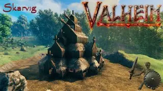 Valheim - Inspired Build - Borgund Stave Church