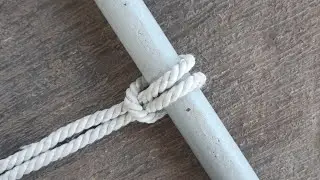 Cara Membuat Simpul Jangkar Pramuka