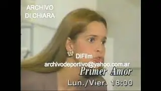 DiFilm - Promo Telenovela Primer Amor with Grecia Colmenares and Gabriel Corrado (1993)