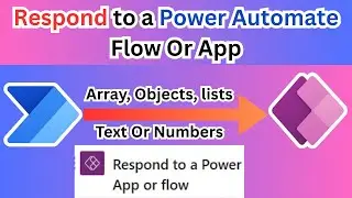 Respond to Power Automate Flow Or Power Apps