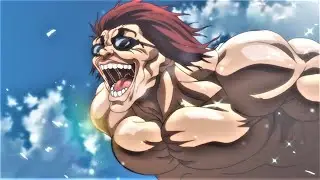 Yujiro Swims in a 20Km/h Pool on Vacation Scene ||  Hanma Baki: Son of Ogre Episode 3 English Sub