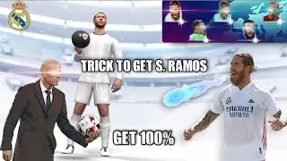 trick to get s. ramos 100% 😱 just spend 300 coins you will be get rated max 97 level pro 😁