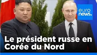 Vladimir Poutine attendu en Corée du Nord | euronews 🇫🇷