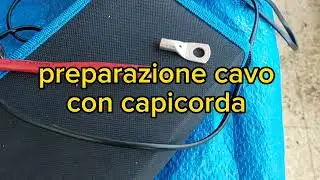 cavo elettrico con copicorda preparazione