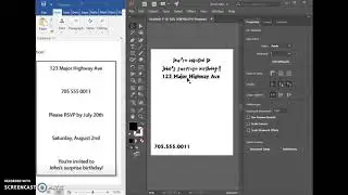 Graphic Design: Basic Layout and Type Tool