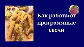 Как работают программные свечи