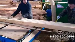 Многопильный круглопильный станок МКС 1000 пилит лафет 110 мм